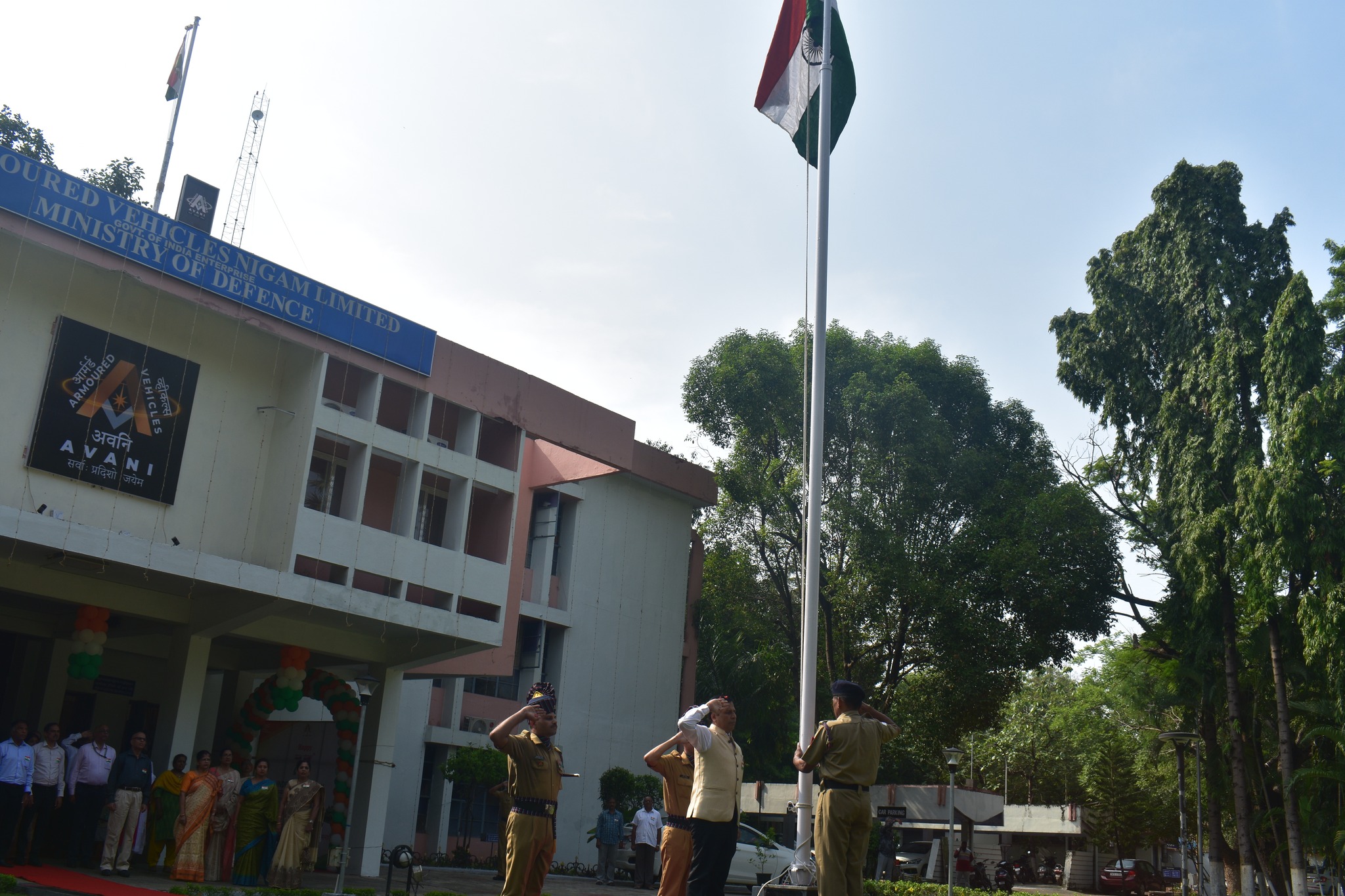 77th Independence Day Celebrations at AVNL